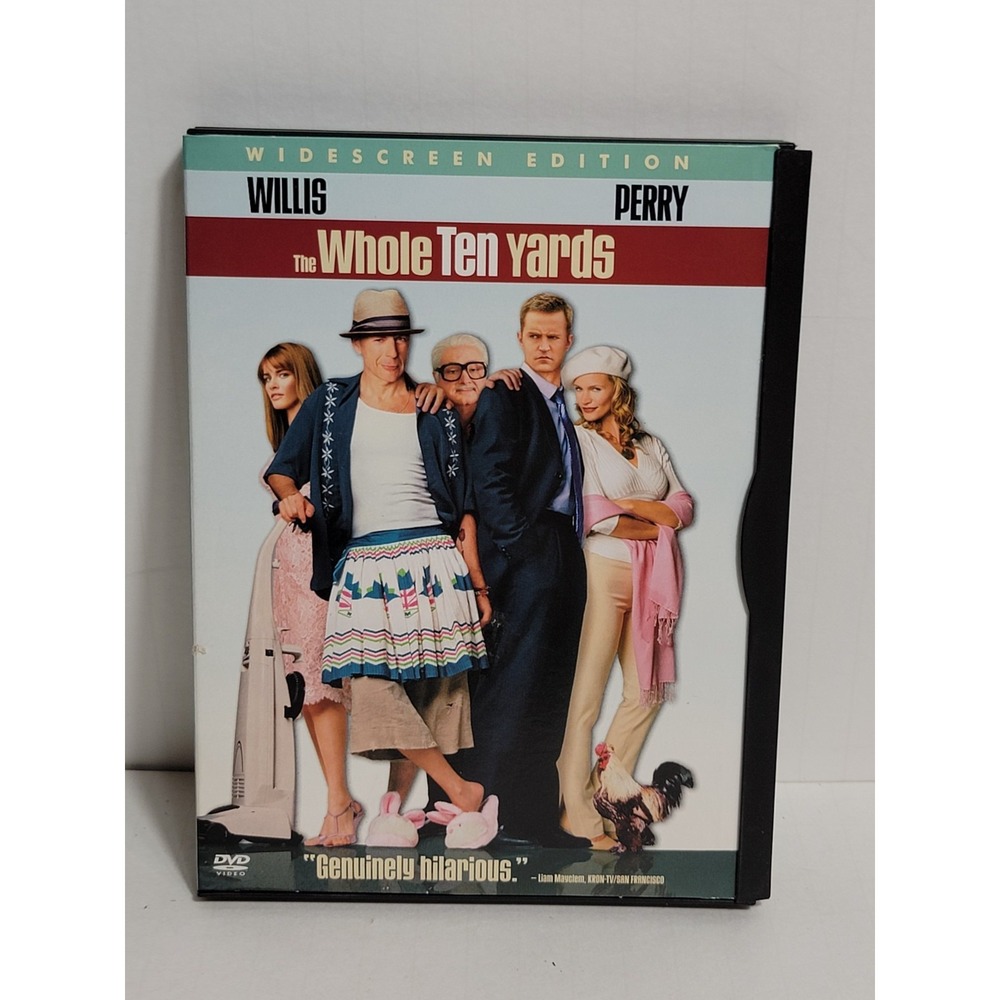 The Whole Ten Yards DVD Movie Bruce Willis Matthew Perry Comedy Widescreen PG-13